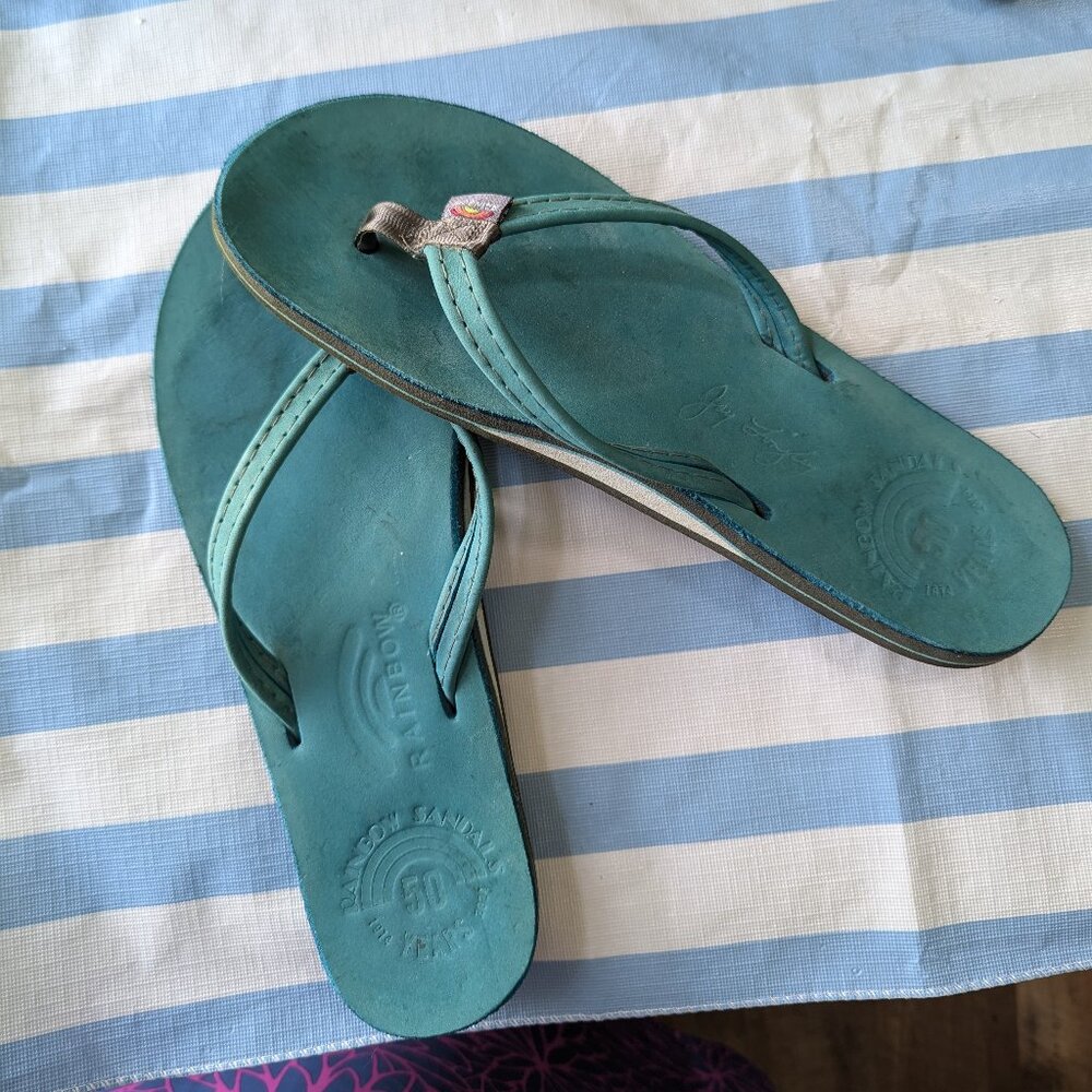 Rainbow 50th anniversary women's sandal